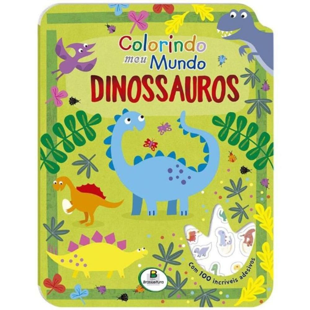 Colorindo Meu Mundo: Dinossauros
