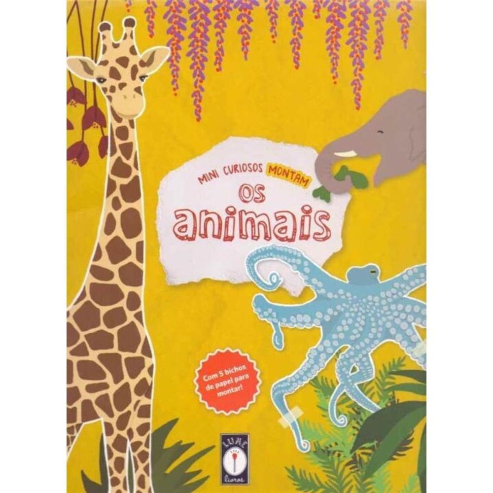 Mini Curiosos Montam os Animais