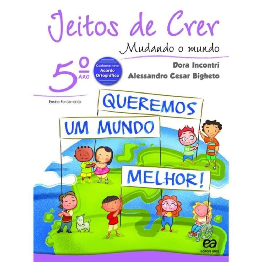 Jeitos de Crer - Mudando o mundo - 5º ano