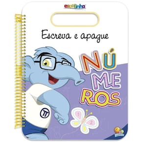 Escolinha Escreva, Apague E Escreva Novamente! Numeros