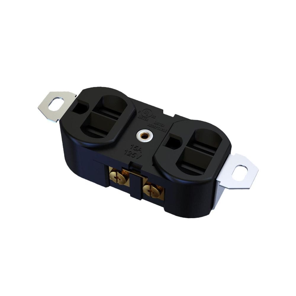 Tomada Nema 5-15R Dupla 15A 125V 2P+T