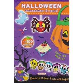 Halloween - Brincadeiras de Papel (Capa Roxa)