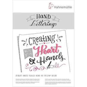 Bloco Hand Lettering Hahnemuhle 170G/M2 A5 25 Folhas