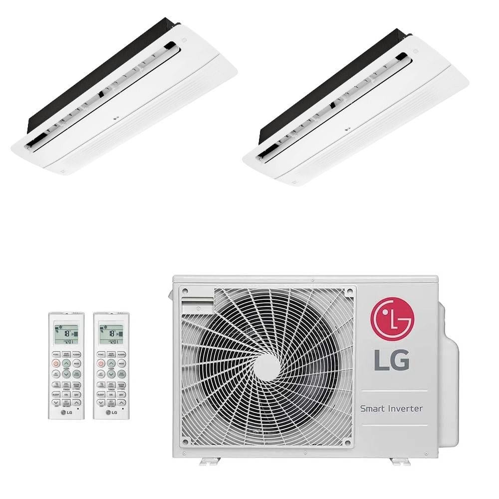 Ar Condicionado Multisplit Bi 24000 Btu(2x12000) Quente/frio - Inverter - LG - 220v - Amnw12gtuc0 / A2uw18gfac