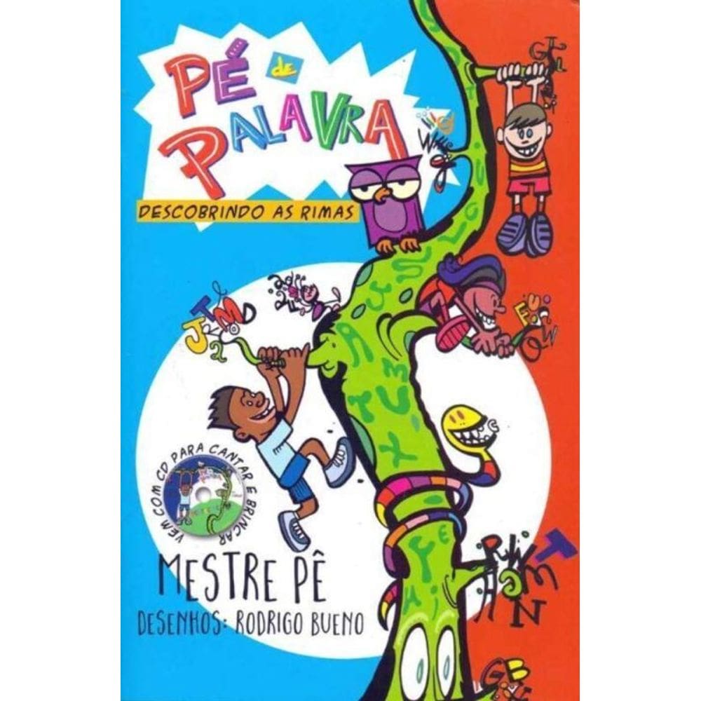 Pé Palavra - Descobrindo as Rimas - C/ Cd