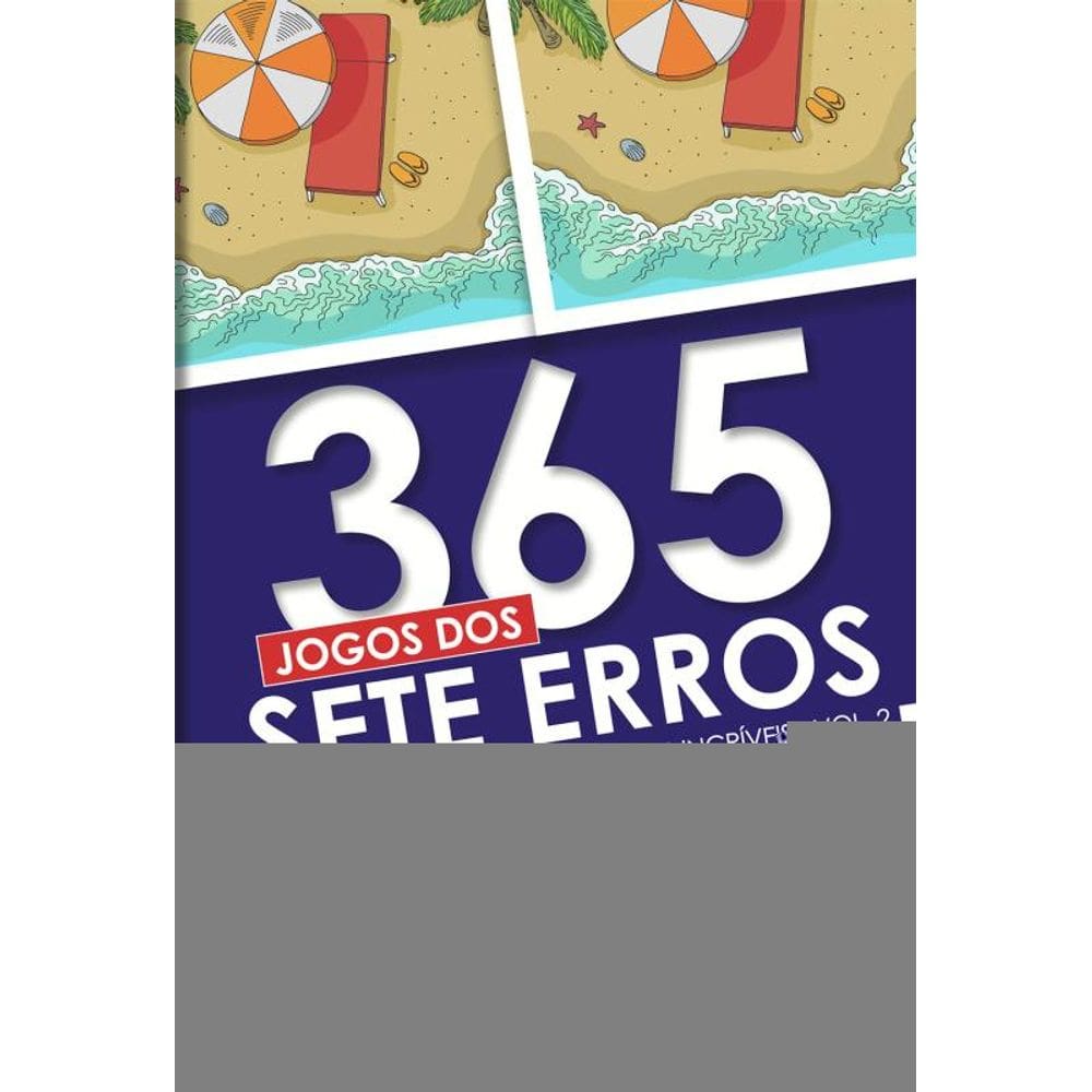 365 jogos dos sete erros - vol. 2