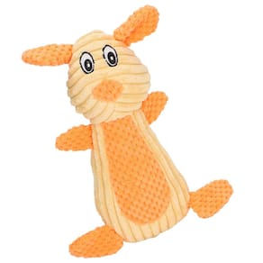 Mordedor Pelucia Apito Cachorro Caes Gato Animais Petshop Brinquedo Dentiçao Som Fofo Engraçado