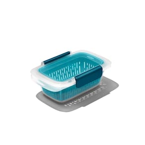 Recipiente de armazenamento de alimentos OXO Good Grips Prep & Go 450 ml com escorredor