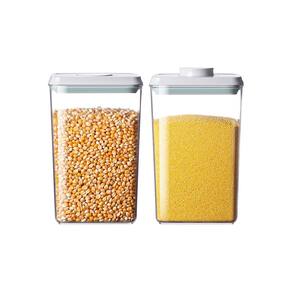 Recipientes de armazenamento de alimentos EQI 2,9 L, 2 unidades, herméticos, sem BPA