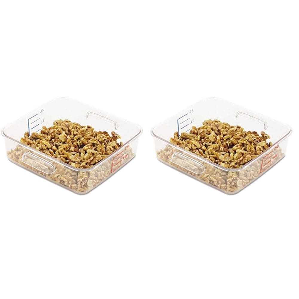 Recipiente de armazenamento de alimentos Rubbermaid de 2 litros (pacote com 2)