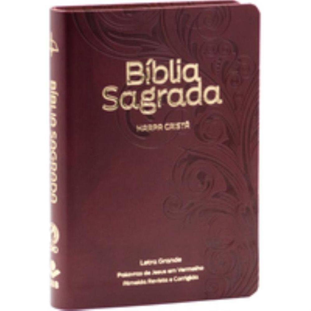 Bíblia Sagrada Letra Grande com Harpa Cristã