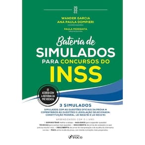 Bateria de Simulados Para Concursos do INSS - 01Ed/22