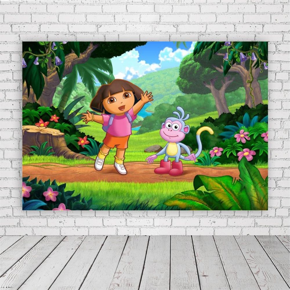 Painel Retangular Dora 1,5X1,0M Lona Fosca