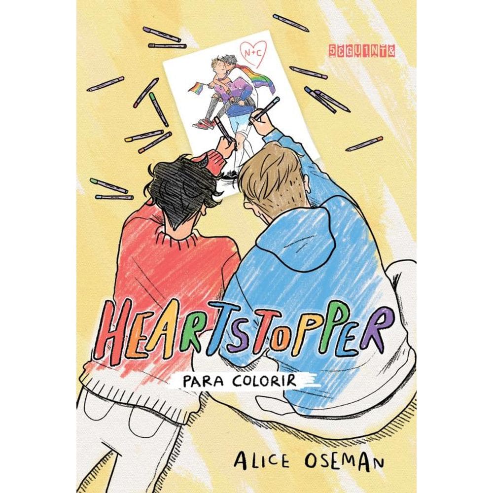 Heartstopper para colorir