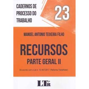Cadernos De Processo Do Trabalho N.23 - 01Ed/19