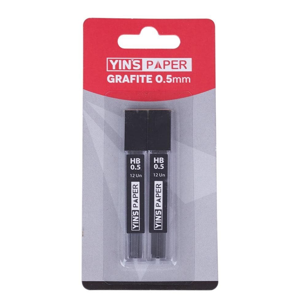 Grafite HB 0.5mm com 24 Yins YP7341
