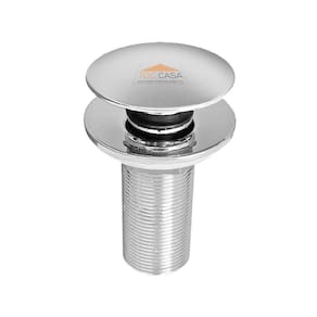 Válvula Click Inox Cuba, Bidê Ou Tanque 4Cm Ou 40Mm