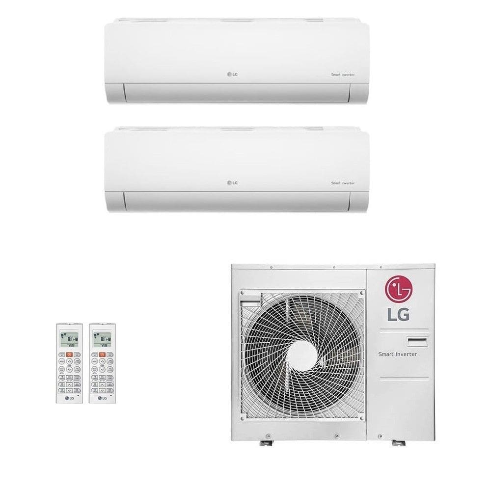 Ar-Condicionado Multi Split Inverter LG 36.000 (2x Evap HW 24.000) Quente/Frio 220V