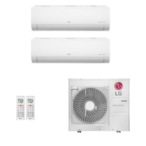 Ar-Condicionado Multi Split Inverter LG 36.000 (2x Evap HW 24.000) Quente/Frio 220V