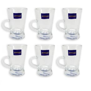 Conjunto de Xícaras de Vidro 150ml 6Pçs N2445033 - Quanhe