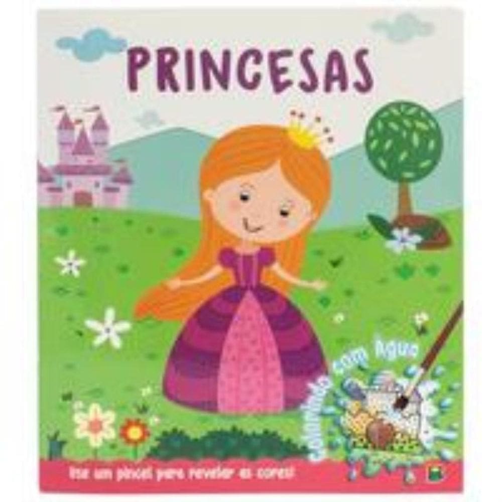 Colorindo Com Água: Princesas