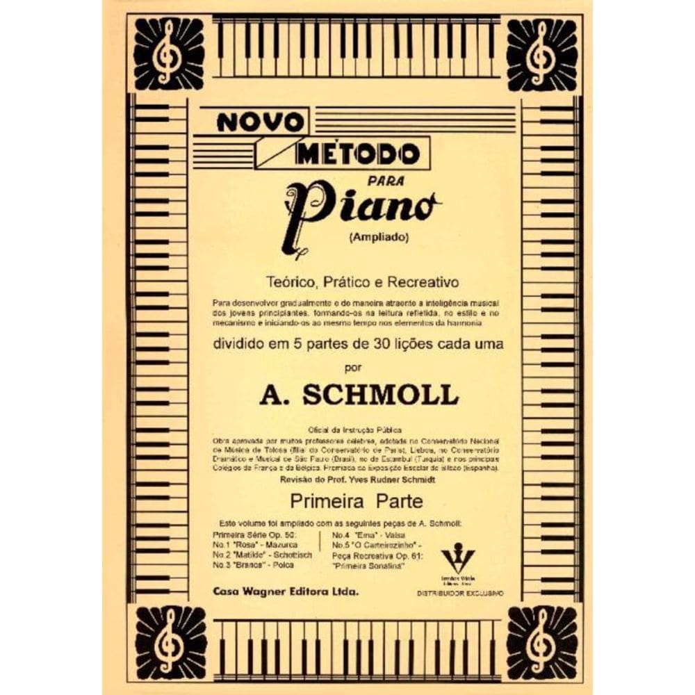 Novo Método Para Piano - 1ª Parte