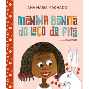 Menina bonita do laço de fita