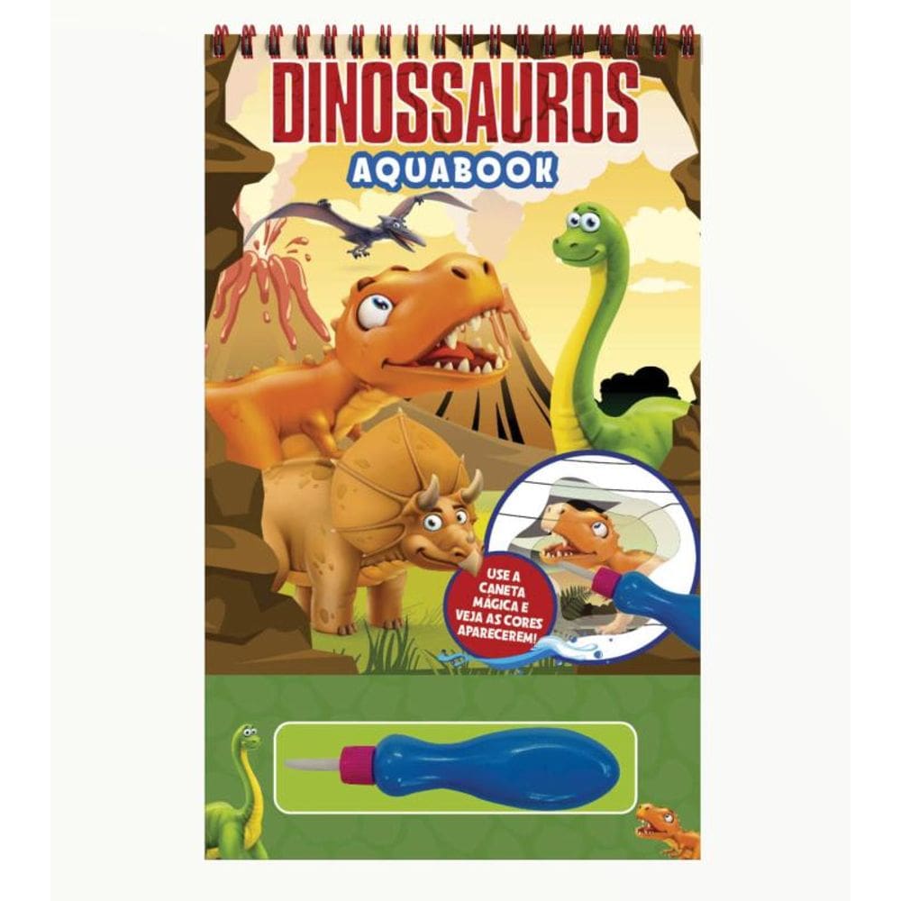 Aquabook Diversão com Dinossauros