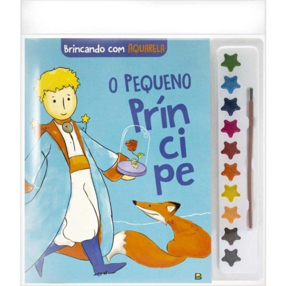 Brincando Com Aquarela: O Pequeno Príncipe