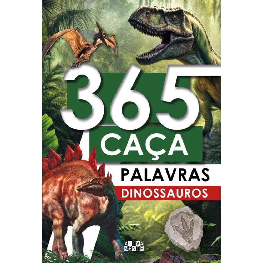 365 caça-palavras - Dinossauros