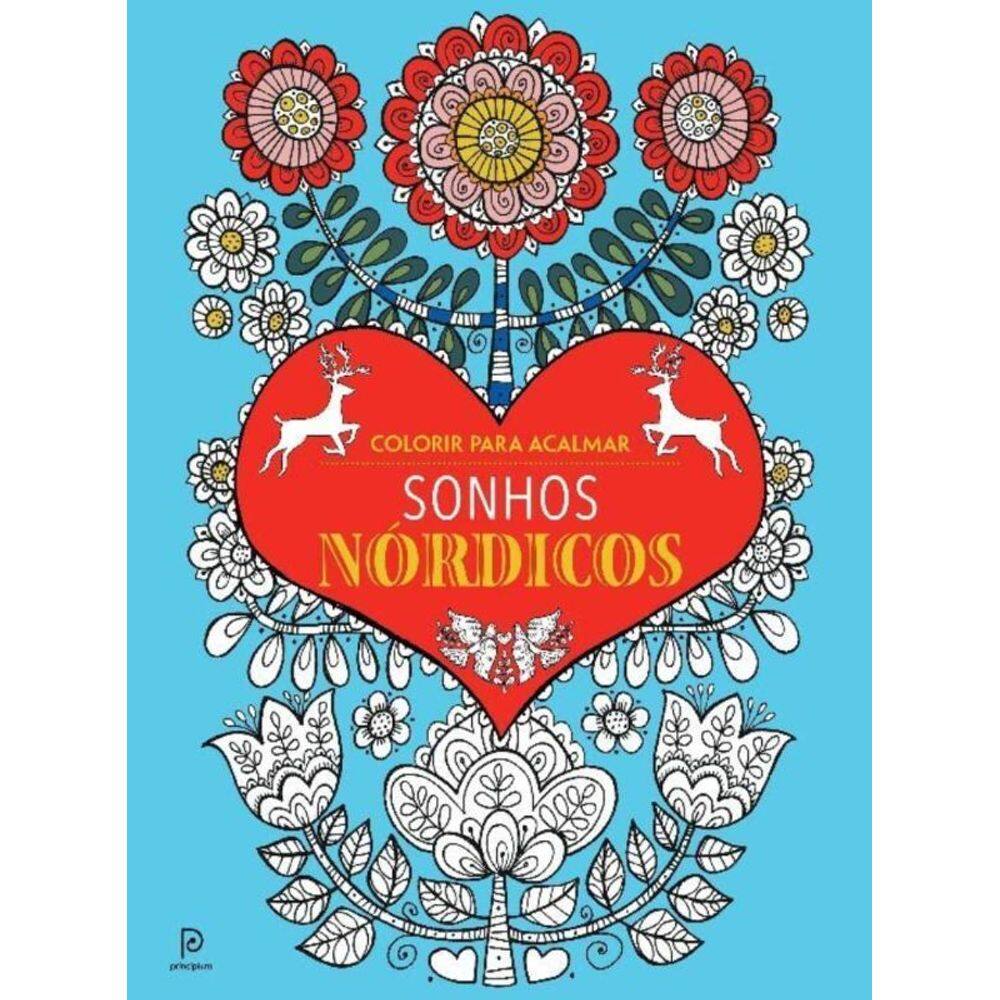 Colorir Para Acalmar - Sonhos Nórdicos