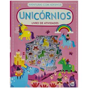 Aventuras com Adesivos - Livro de Atividades: Unicórnios