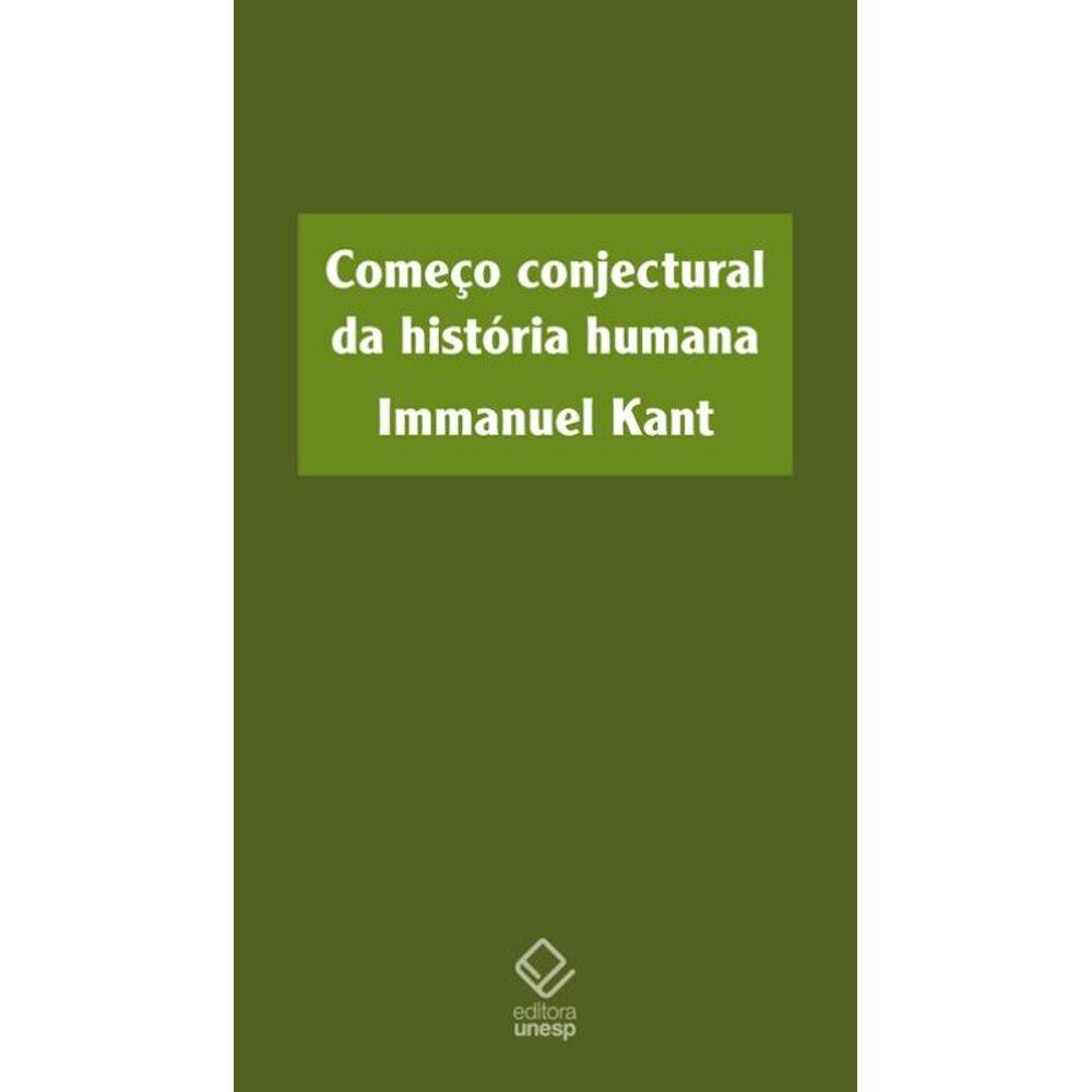 Começo conjectural da história humana