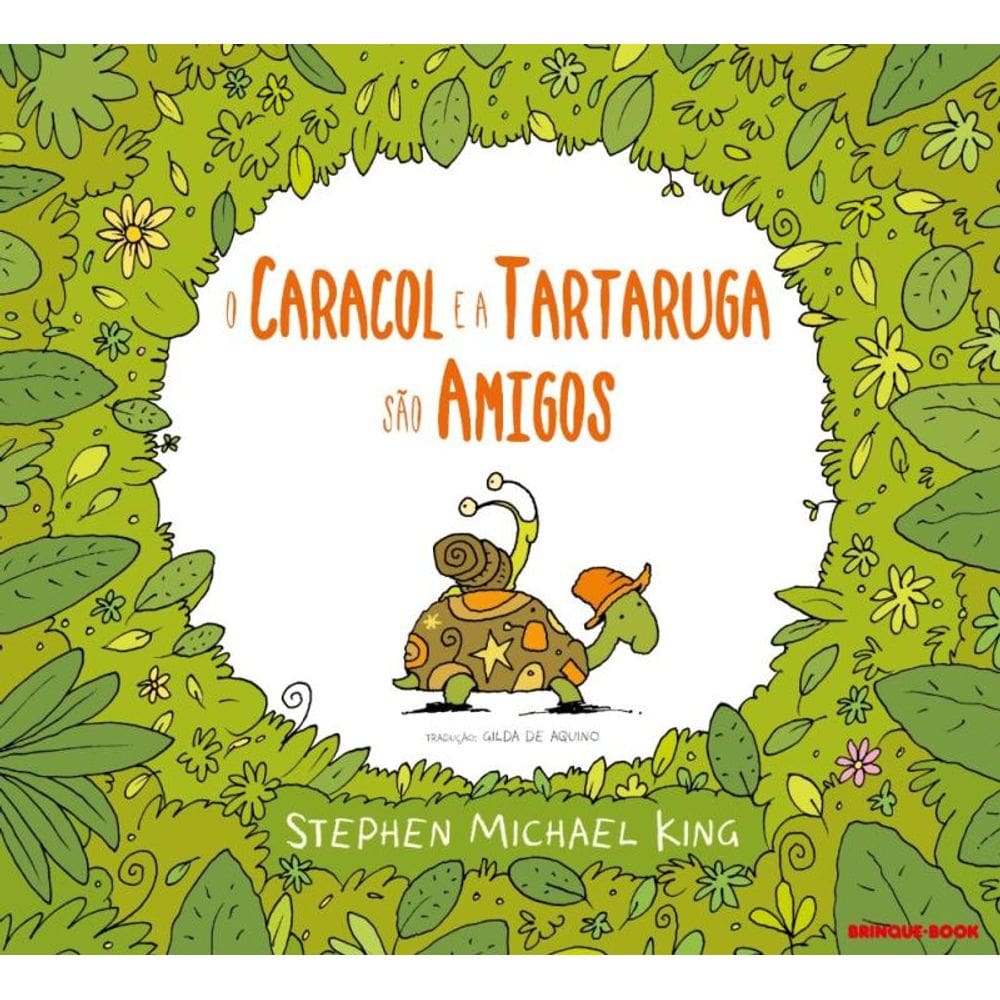 O caracol e a tartaruga são amigos