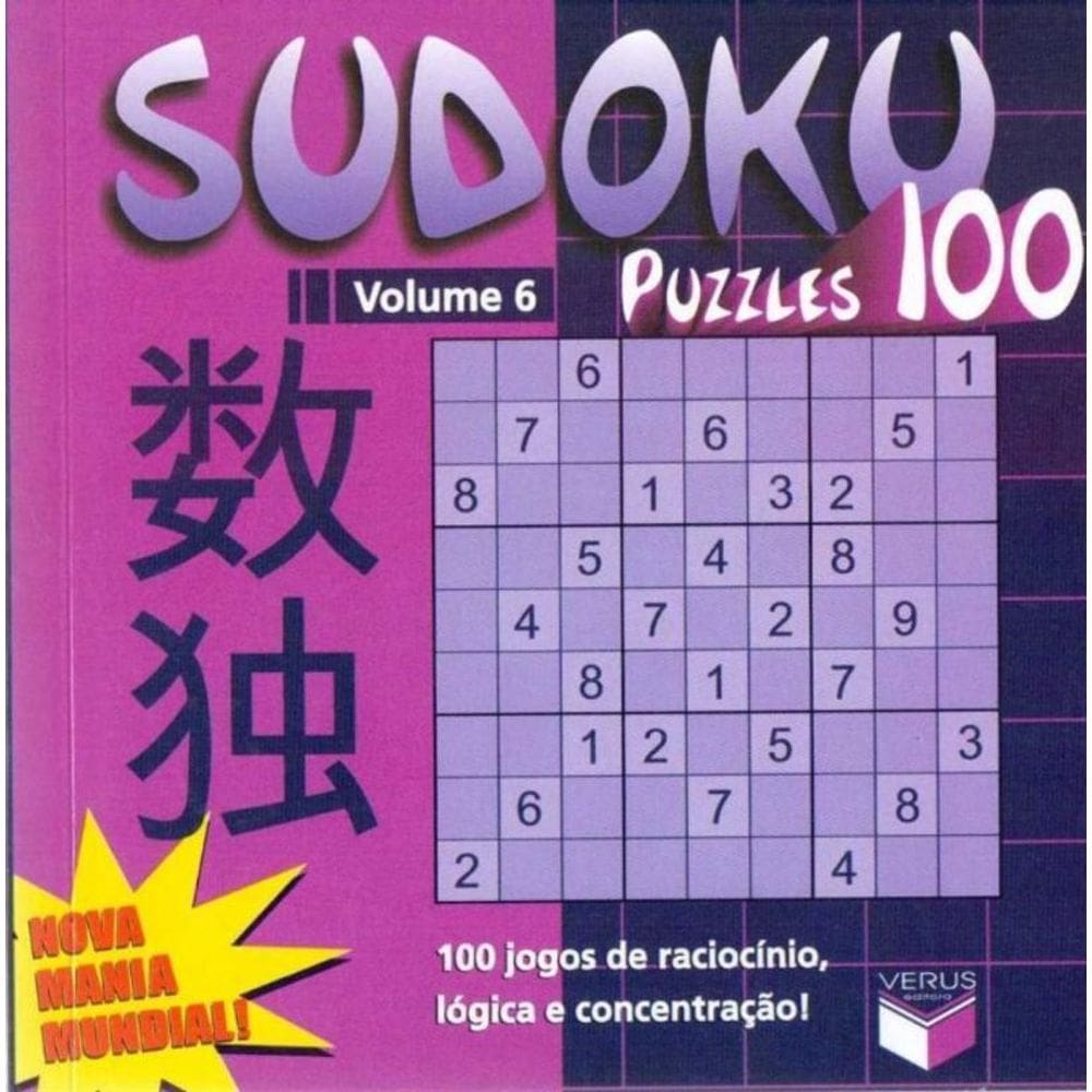 Sudoku-puzzles 100-Vol.6 ( Ed. Verus)