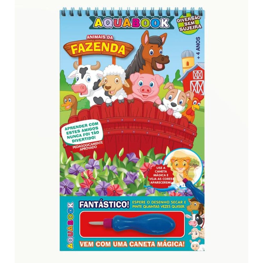 Aquabook Animais da Fazenda
