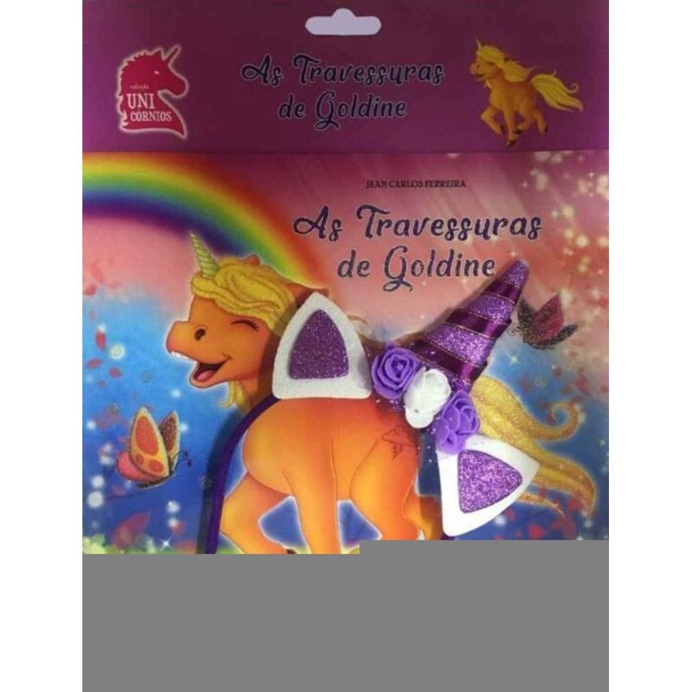 Kit Tiara Travessuras de Goldine Lilás