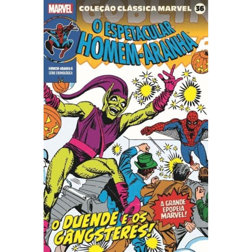 Coleção Clássica Marvel Vol.36 - Homem-Aranha Vol.06 -