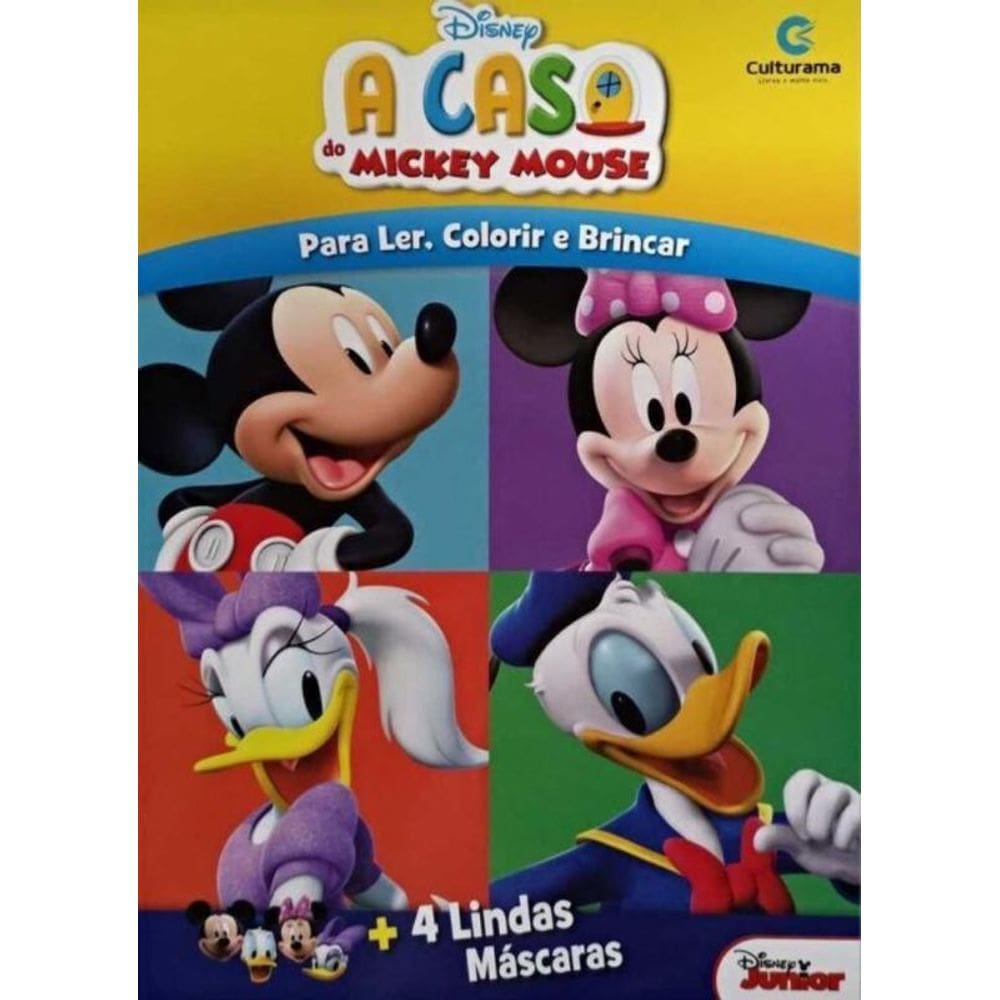 Casa Do Mickey Mouse, a - P/ L.c. B. + 4 Mascara