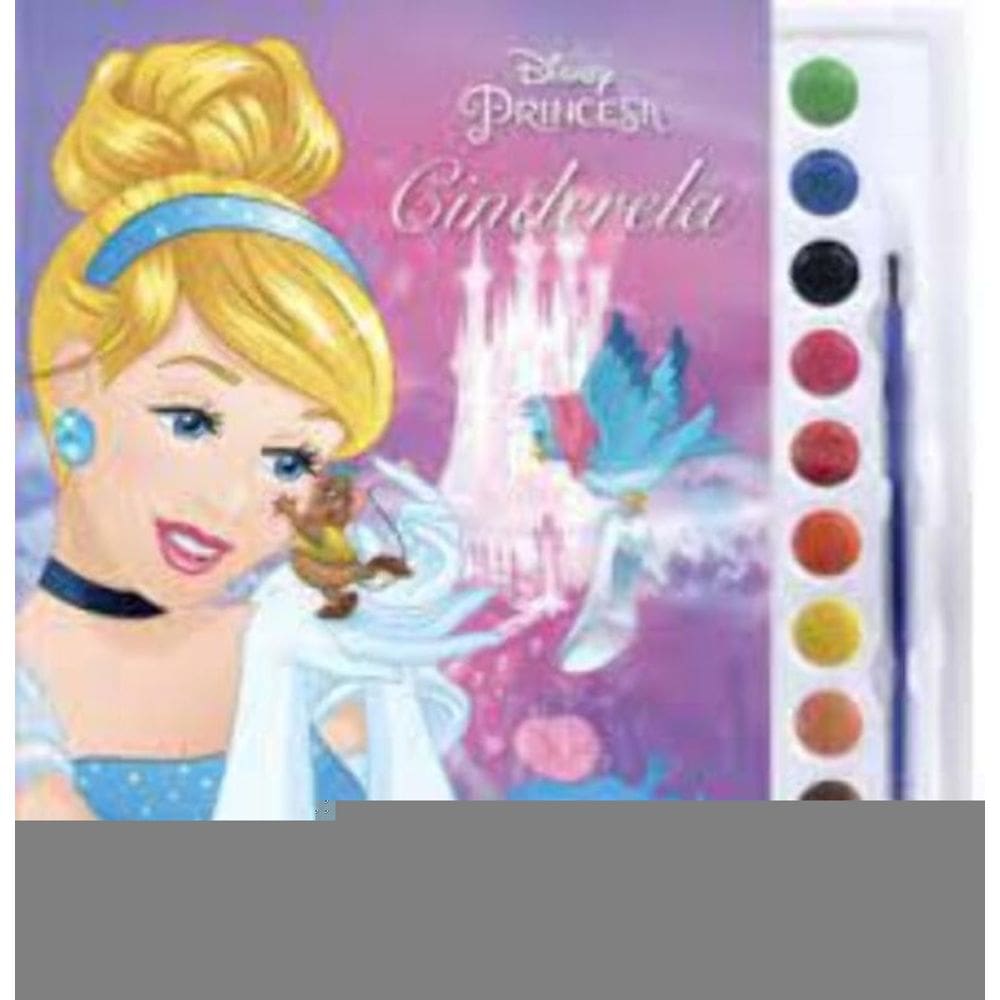 Disney - Aquarela - Cinderela - (0180)