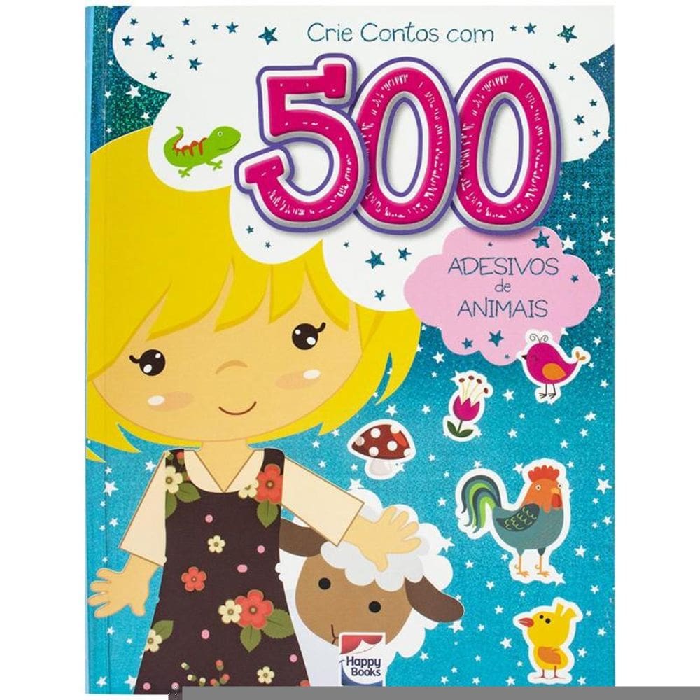 Crie Contos com 500 Adesivos: Animais