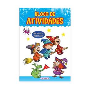 Bloco de Atividades: Aprenda a Observar - Exercícios Divertidos e Educativos