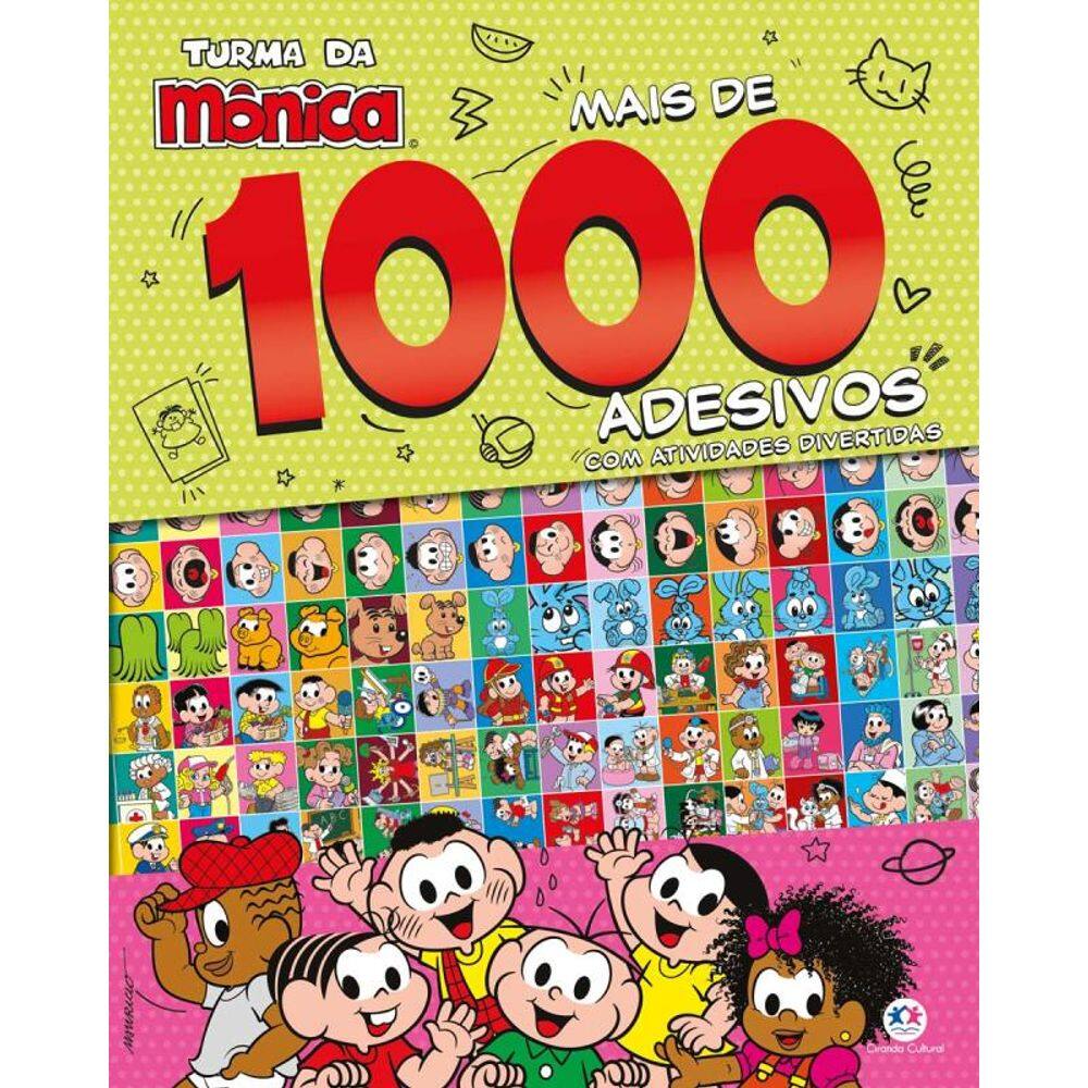 Turma da Mônica - Mais de 1000 adesivos