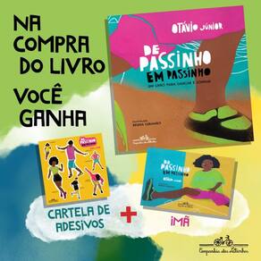 De passinho em passinho (com brindes): Um livro para dançar e sonhar