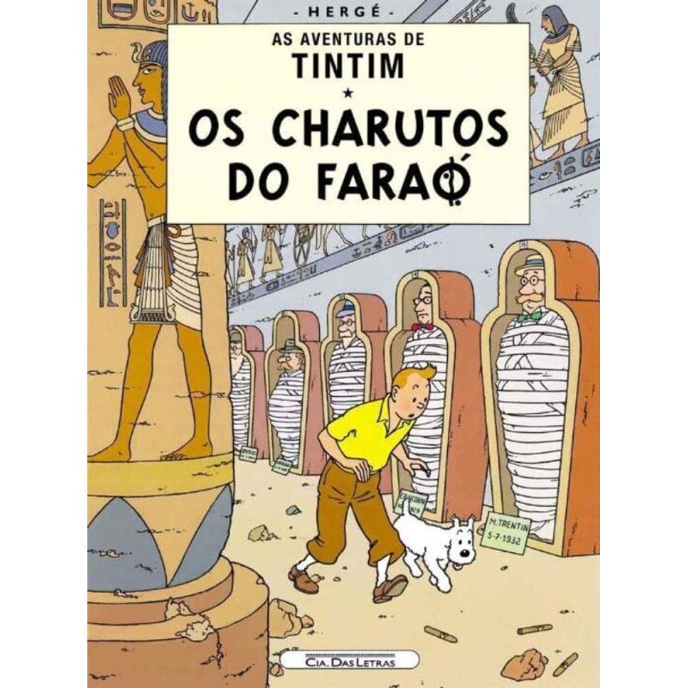 Charutos do Farao, os - Tintim