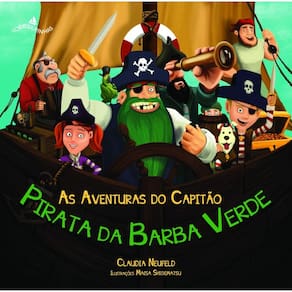 As aventuras do capitão pirata da Barba Verde: edição em português