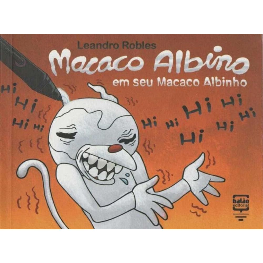 Macaco Albino em Seu Macaco Albinho