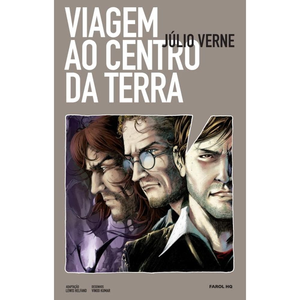 Viagem ao centro da terra em quadrinhos