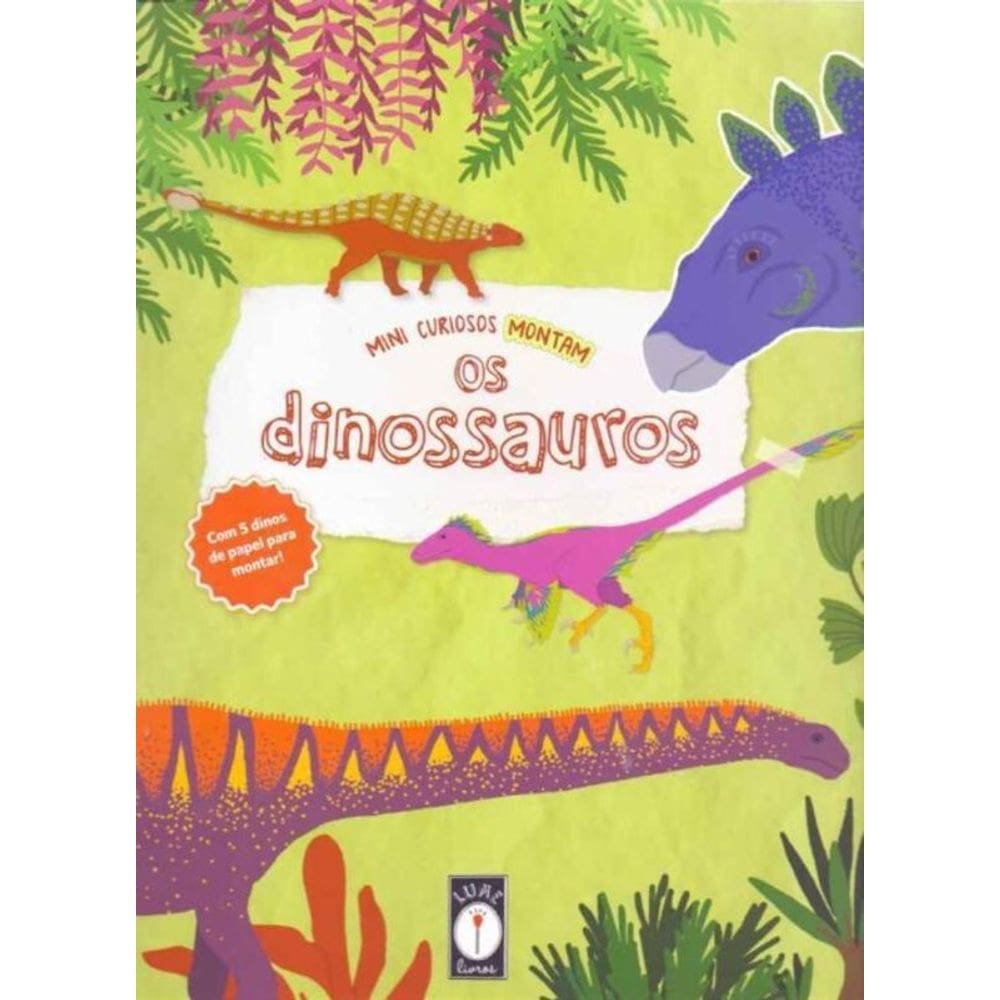 Mini Curiosos Montam os Dinossauros