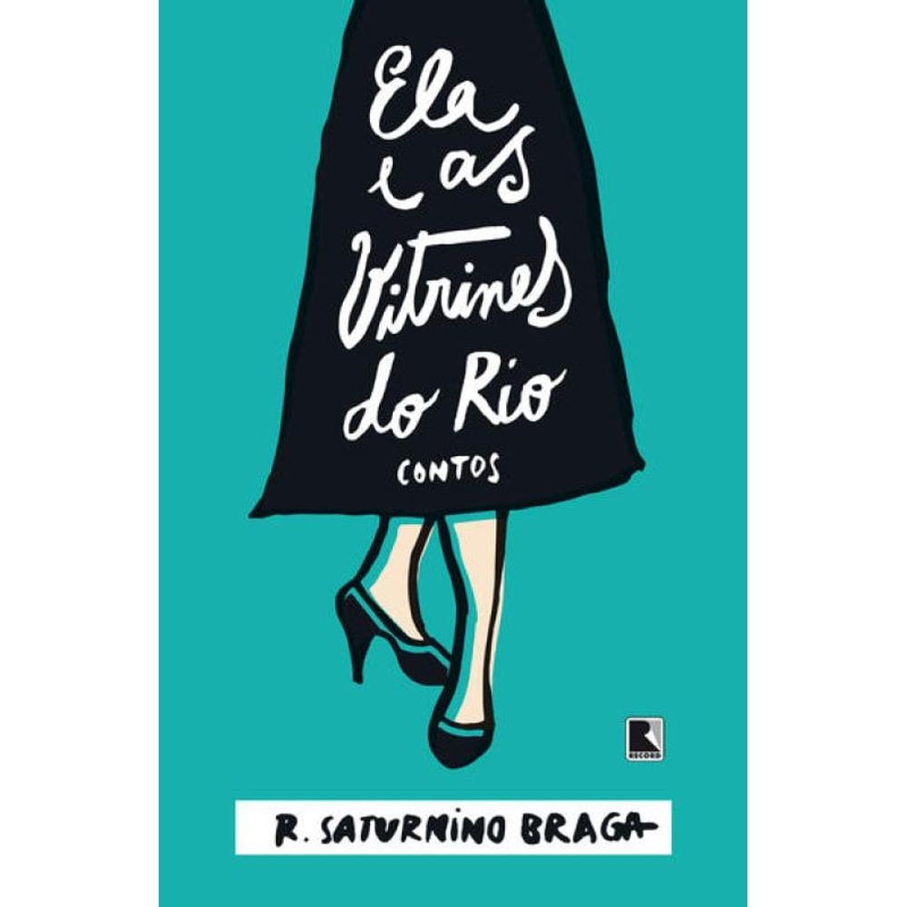 Ela e as vitrines do Rio